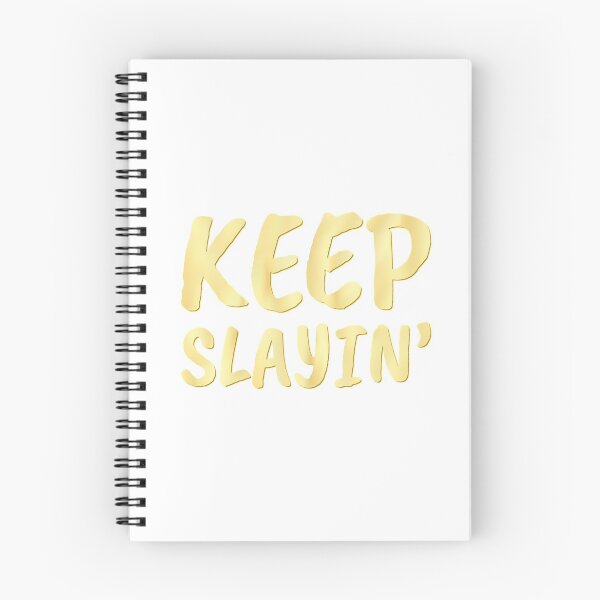 Item preview, Keep Slayin' (GOLD) designed and sold by WOWe.