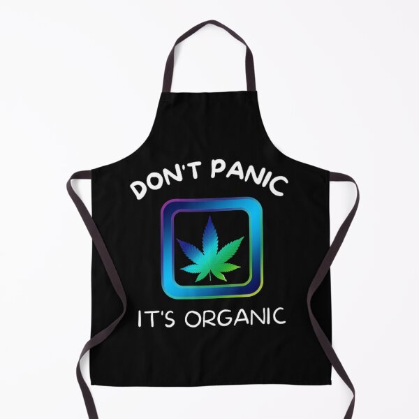 Item preview, Don't Panic It's Organic, Marijuana, Cannabis, Bong, thc, Ganja, Weed, Funny Smoker designed and sold by BestDesignbySof.