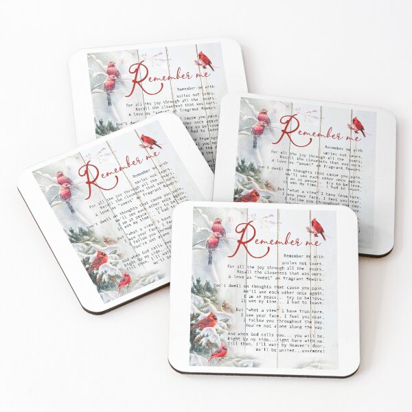 Item preview, Cardinals Remember Me Poem designed and sold by JakeGoodwin.