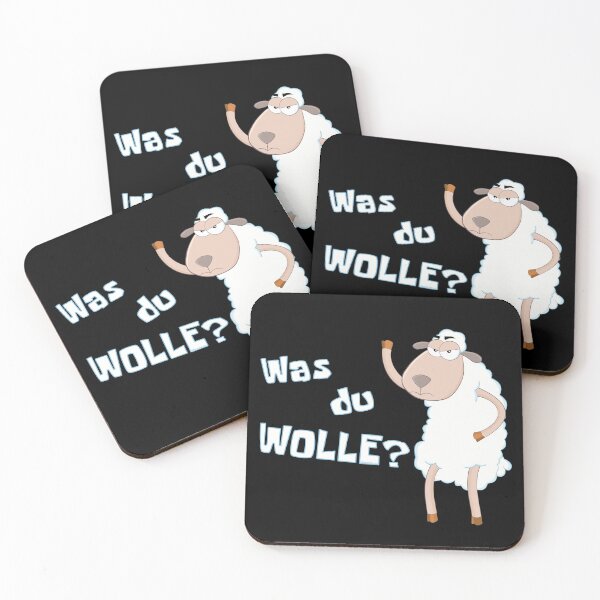 Item preview, Angry sheep asks: "What you want?" - Funny pun designed and sold by GiborDesign.