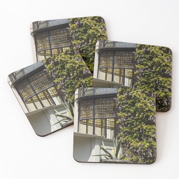 Item preview, Gardening Delights - Wisteria Aloe Vera And A Stained Glass Canopy - Left designed and sold by Georgia Mizuleva.
