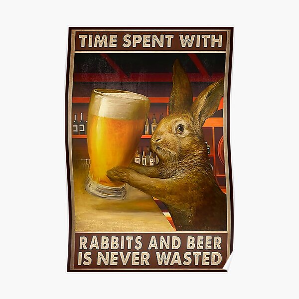 Bunny Rabbit Posters for Sale | Redbubble