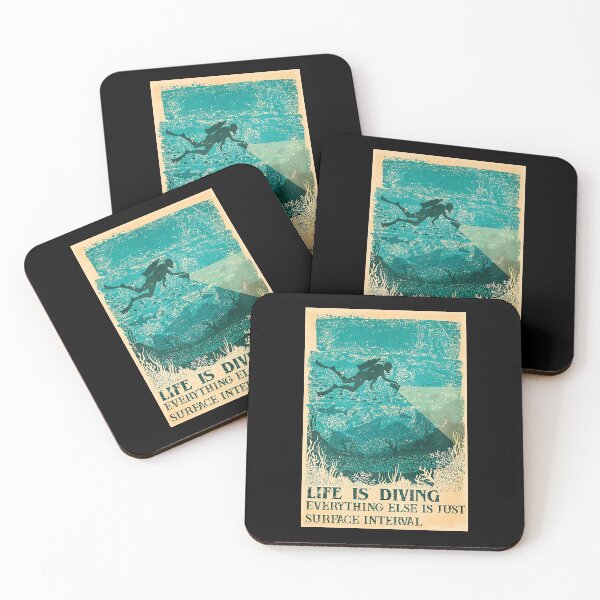 Item preview, Scuba Diving - Life Is Diving everything else is just surface interval designed and sold by cevyl49.