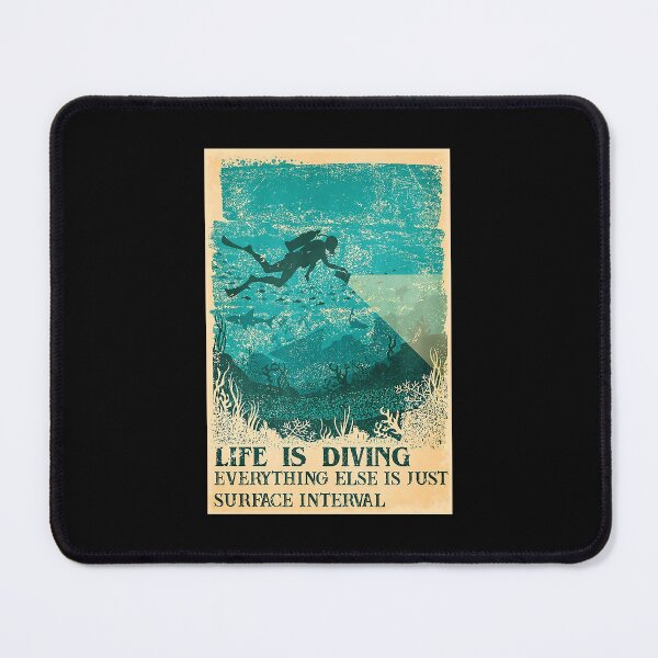 Item preview, Scuba Diving - Life Is Diving everything else is just surface interval designed and sold by cevyl49.