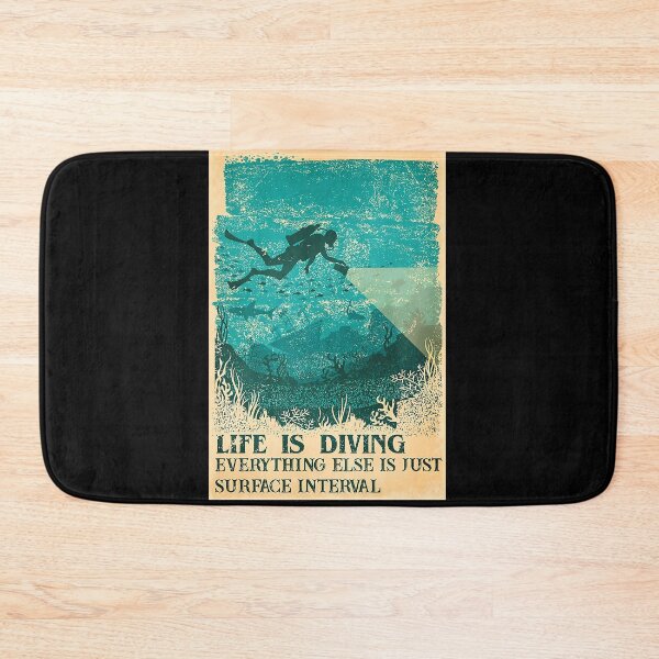 Item preview, Scuba Diving - Life Is Diving everything else is just surface interval designed and sold by cevyl49.