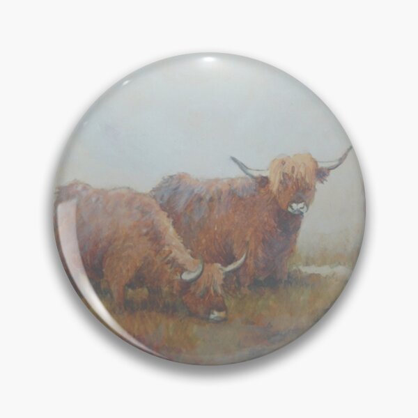 Item preview, Highland Cattle in the Mist. designed and sold by Christopher Hughes.