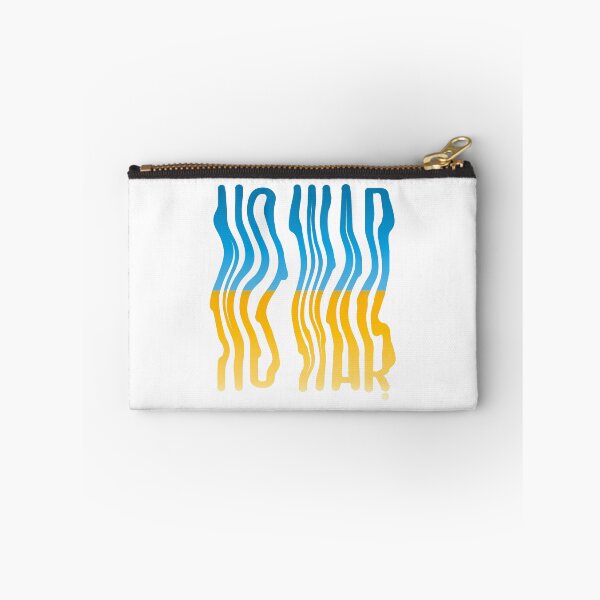 Item preview, liquid NO WAR sign in blue and yellow designed and sold by Viktoria-JaiHo.