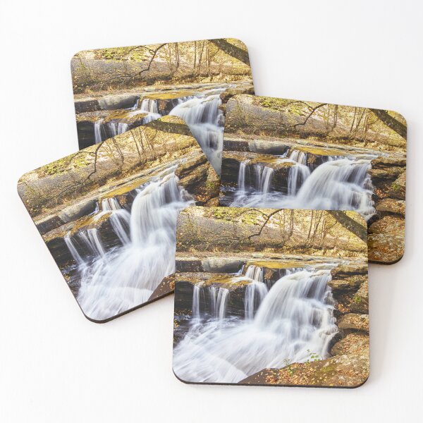 Item preview, Beautiful Waterfall In Autumn designed and sold by antarte99.