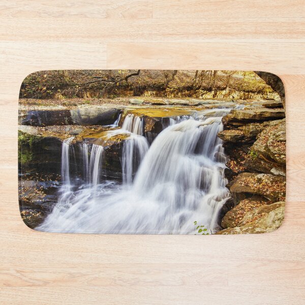 Item preview, Beautiful Waterfall In Autumn designed and sold by antarte99.