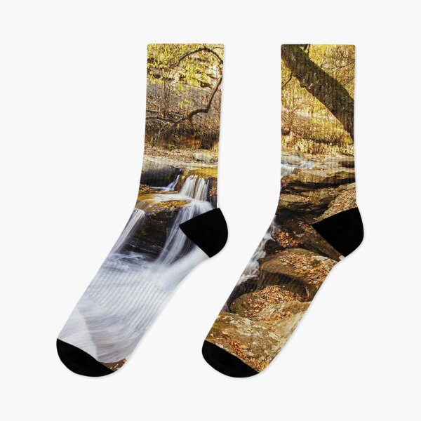 Item preview, Beautiful Waterfall In Autumn designed and sold by antarte99.