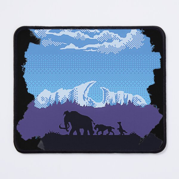 Item preview, Ice Age Pixel Age Sticker designed and sold by Lylacalister.