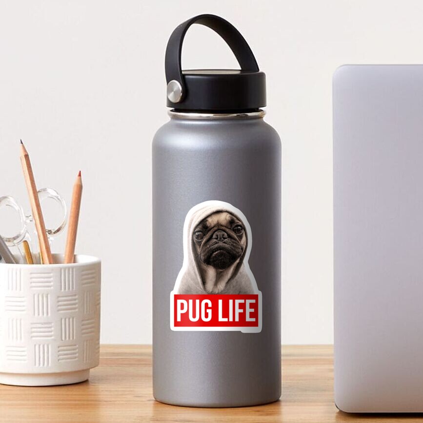 Original Pug Life Pug Sticker