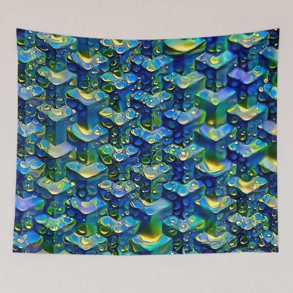 Artikelvorschau, 3D Würfel Traum 44 entworfen und verkauft von DiscoGypsyFish.