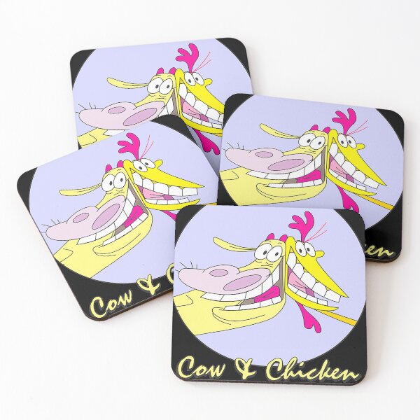 Item preview, Cow And Chicken Cow and chicken Cow And Chicken designed and sold by Loreenenning.