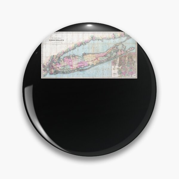 Item preview, Vintage Map of Long Island 1880   designed and sold by vealsteallf.