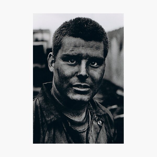 The face of an extra Photographic Print