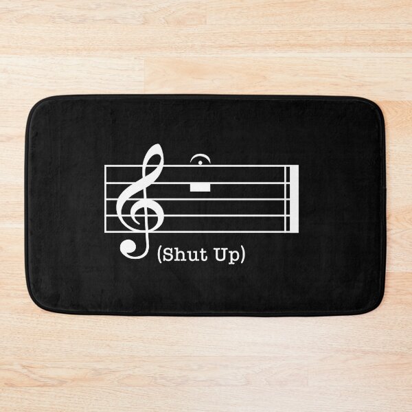 Item preview, Shut Up Sound Musical Note Funny Music Lovers For Men Women designed and sold by AsmaAkther.