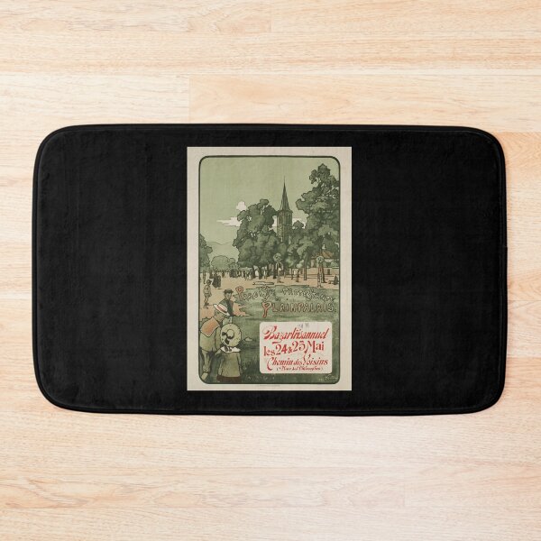Item preview, Chemin Des Voisins Vintage Travel Poster Lightweight Sweatshirt designed and sold by kimmesajgreh.