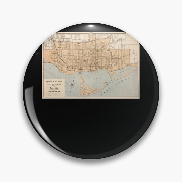 Item preview, Vintage Map of Toronto 1906  designed and sold by vealsteallf.