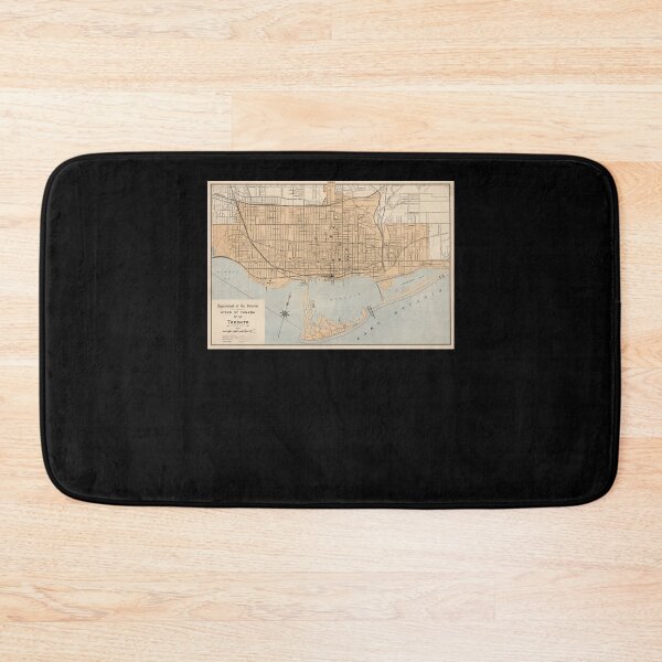 Item preview, Vintage Map of Toronto 1906  designed and sold by vealsteallf.