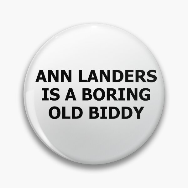 Item preview, Ann Landers designed and sold by Superkev45.
