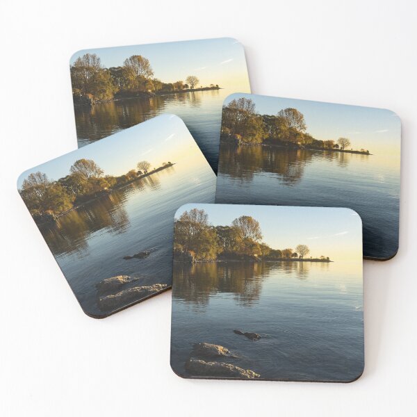 Item preview, Early Morning Gold - Soft Fall Reflections designed and sold by Georgia Mizuleva.