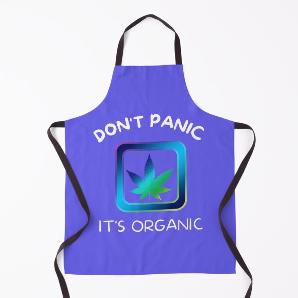 Item preview, Don't Panic It's Organic, Marijuana, Cannabis, Bong, thc, Ganja, Weed, Funny Smoker designed and sold by BestDesignbySof.