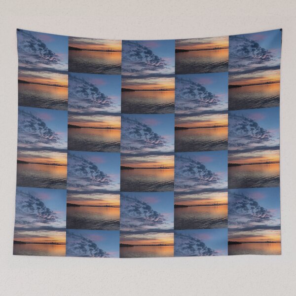 Item preview, One Fine View - Rainbow Colored Skies Over Toronto at Dawn designed and sold by Georgia Mizuleva.