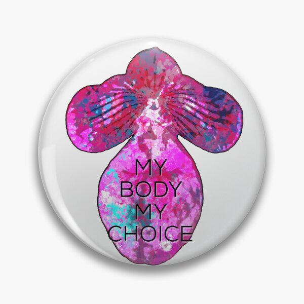 Item preview, My Body My Choice Colouful Drops Orchid designed and sold by AMSonArt.