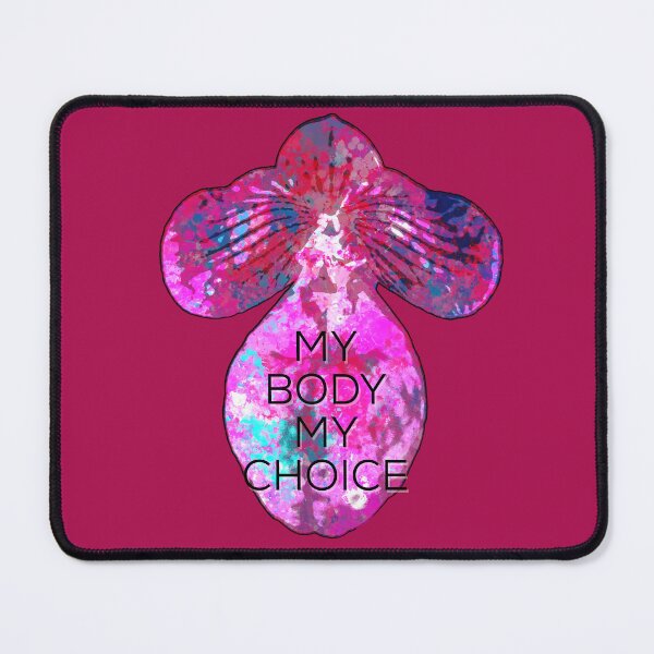 Item preview, My Body My Choice Colouful Drops Orchid designed and sold by AMSonArt.