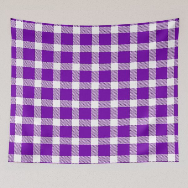 Item preview, Plaid Royal Purple designed and sold by onejyoo.