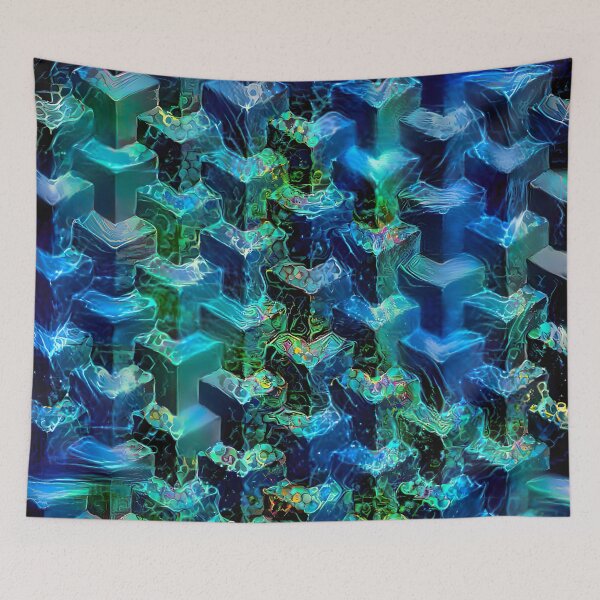 Item preview, 3D Cube Dream 52 designed and sold by DiscoGypsyFish.