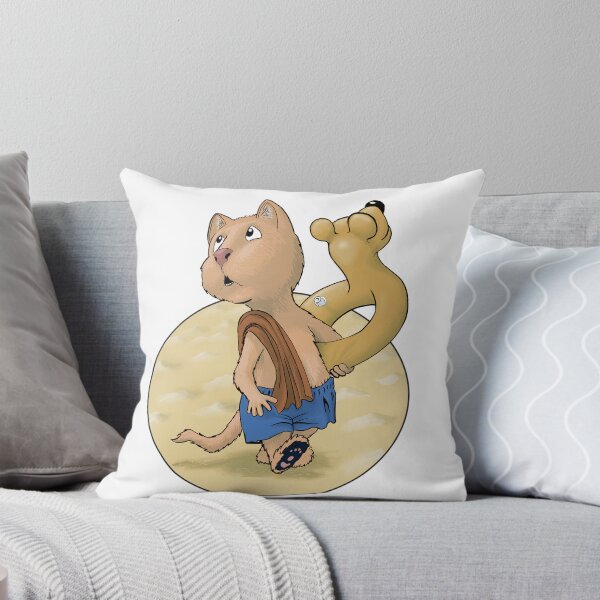 Item preview, cat on the beach designed and sold by Bydora.