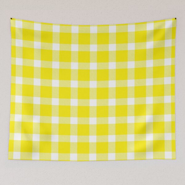 Item preview, Plaid Canary Yellow designed and sold by onejyoo.