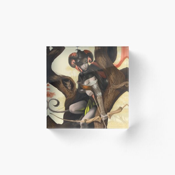 Huntress Acrylic Block