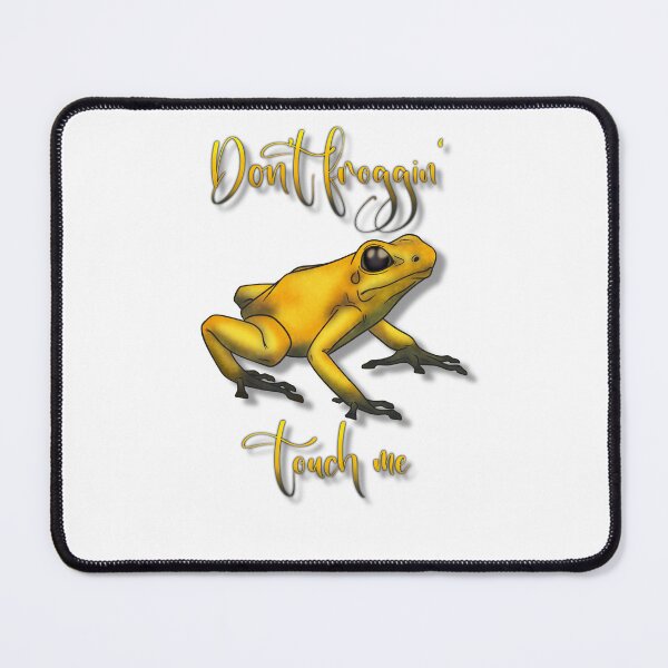 Item preview, Don’t froggin‘ touch me designed and sold by porpoisefully.