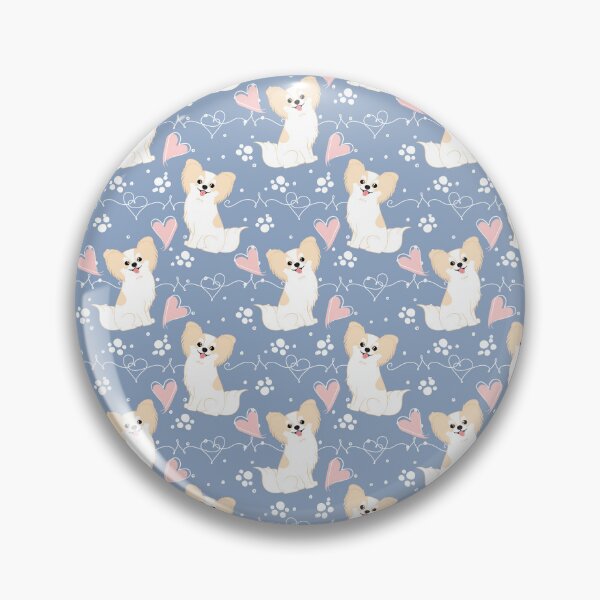 Item preview, Long Haired Cream White Chihuahua  designed and sold by Lulupainting.