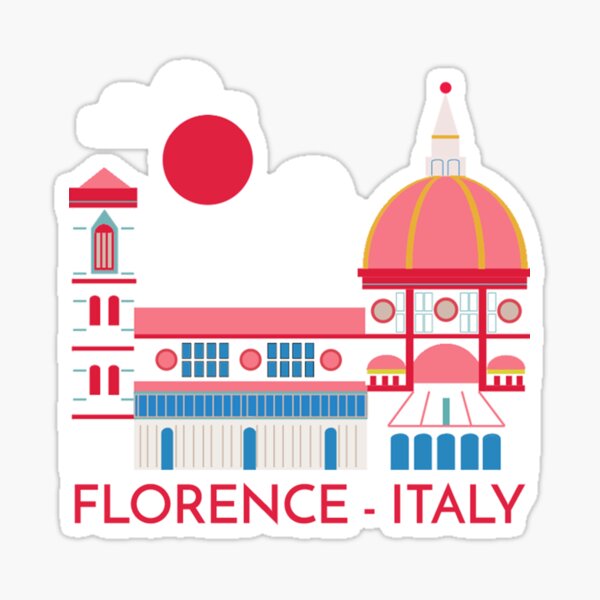 Florence Italy Firenze Italia Sticker