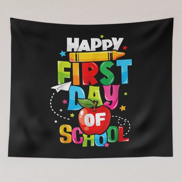 Item preview, Back To School Teachers Kids Child Happy First Day Of School designed and sold by ArthurClaessens.