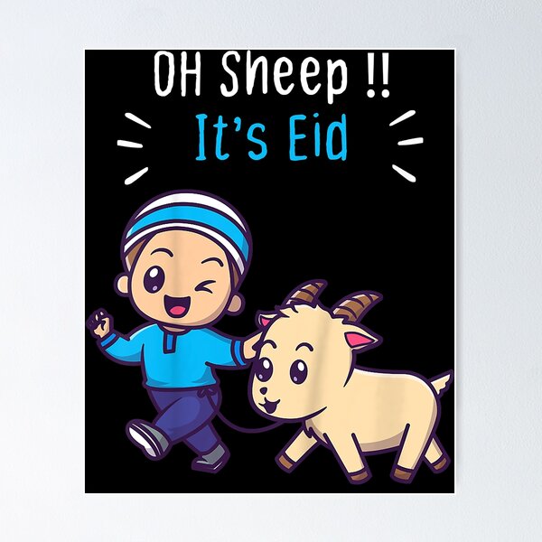 Item preview, Kids Funny Eid Al Adha shirt Eid Al-adha Mubarak Oh Sheep its Eid  designed and sold by WeegeChas.