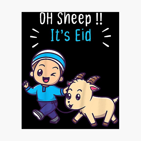 Item preview, Kids Funny Eid Al Adha shirt Eid Al-adha Mubarak Oh Sheep its Eid  designed and sold by WeegeChas.