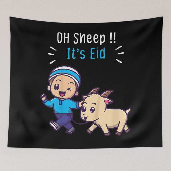 Item preview, Kids Funny Eid Al Adha shirt Eid Al-adha Mubarak Oh Sheep its Eid  designed and sold by WeegeChas.