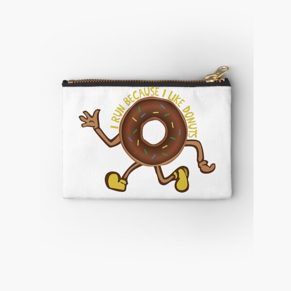 Item preview, I run because I like donuts | I really like donuts | donuts | I really like running | I run because | donut | Funny Running Gift designed and sold by fivo.