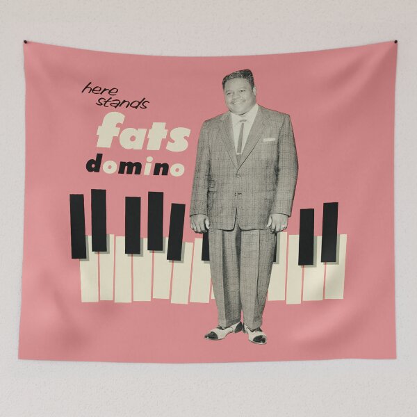 Item preview, Here Stands fats Domino designed and sold by ipoksanap.