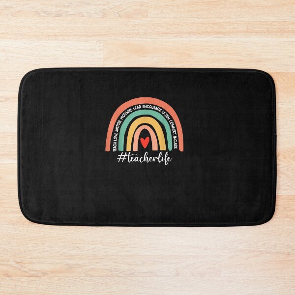 Item preview, Boho Leopard Rainbow Teacher Life Teach Love Inspire designed and sold by ArthurClaessens.