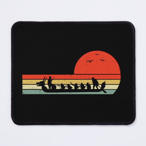 Item preview, Vintage Retro Dragon Boat Racing Crew Paddlers designed and sold by CuteDesigns1.