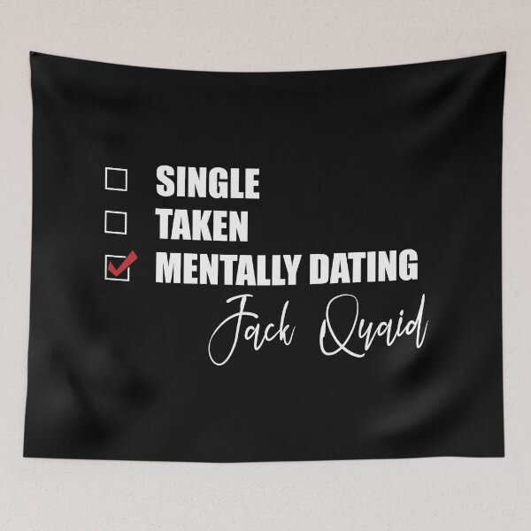 Item preview, Mentally Dating Jack Quaid designed and sold by Bend-The-Trendd.