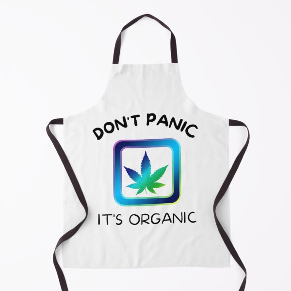 Item preview, Don't Panic It's Organic, Marijuana, Cannabis, Bong, thc, Ganja, Weed, Funny Smoker designed and sold by BestDesignbySof.