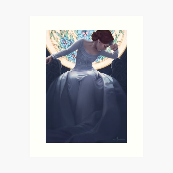 Glass Throne Art Print