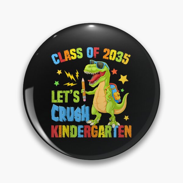 Item preview, Class Of 2035 Let's Crush Kindergarten Back To School Boys designed and sold by ArthurClaessens.